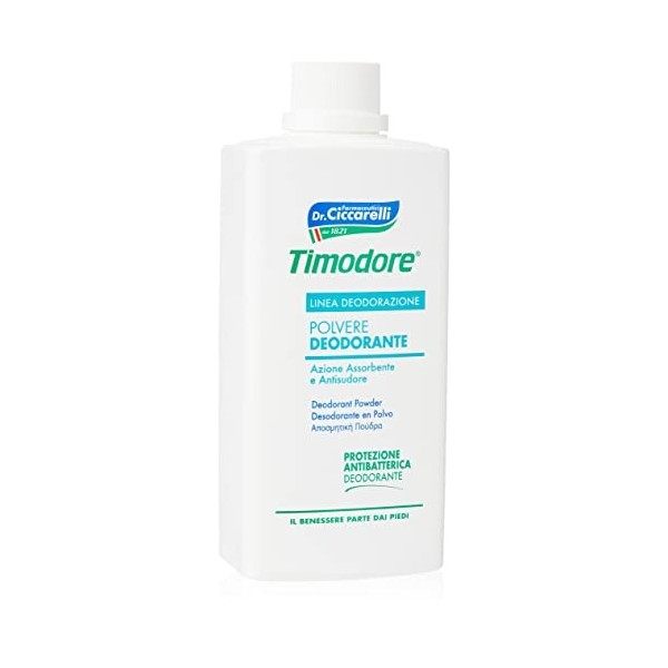 Timodore Poudre Déodorant pour Pieds 250 g