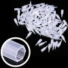 Tatouage Aiguille Tubes, 100Pcs / Set 3Types Aiguilles De Tatouage Caps Buse Conseils Jetables Bouchon Machine Fournir 1R 3R 