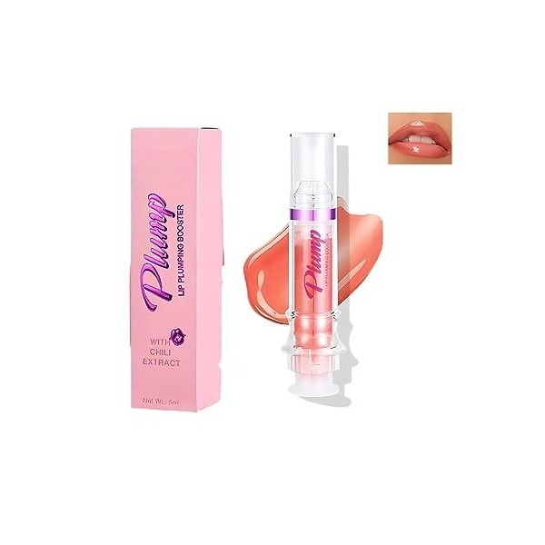 Lip Plumper, Plump And Pout Lip Plumping Booster, Long Lasting Moisturizing 04 