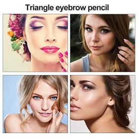 Crayon Sourcils,Crayon Sourcil Marron,Crayon Sourcil Waterproof,Crayon à Sourcils à Double Extrémité,Crayon Sourcils avec Bro