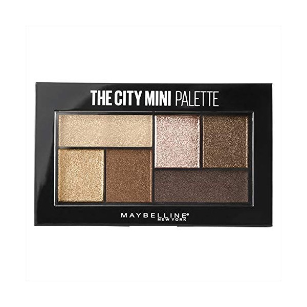 Maybelline New York The City Mini Palette Fards à Paupières 400 Rooftop Bronzes