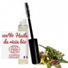 Huile de ricin cils BIO pure en format mascara pour le soin quotidien des cils 10 ml - Naturafro