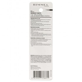 Rimmel London Wonder Swipe 2-in-1 Liner to Shadow - 001 Slay For Women 0.058 oz Eyeliner
