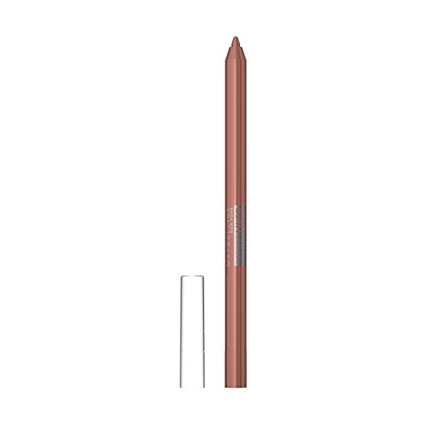 Maybelline New York - Crayon Gel Effet Tatouage Yeux Waterproof avec Tenue Extrême jusquà 36h - Tattoo Liner -973 Soft Rose 