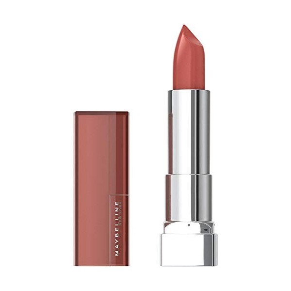 Maybelline New York – Rouge à Lèvres Satin Hydratant – Color Sensational – Teinte : Almond Hustle 133 