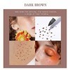 Natural Freckle Pen, Stylo de maquillage de tache de rousseur, Faux Freckle Pen Soft Brown Long Lasting Waterproof Dot Spot P