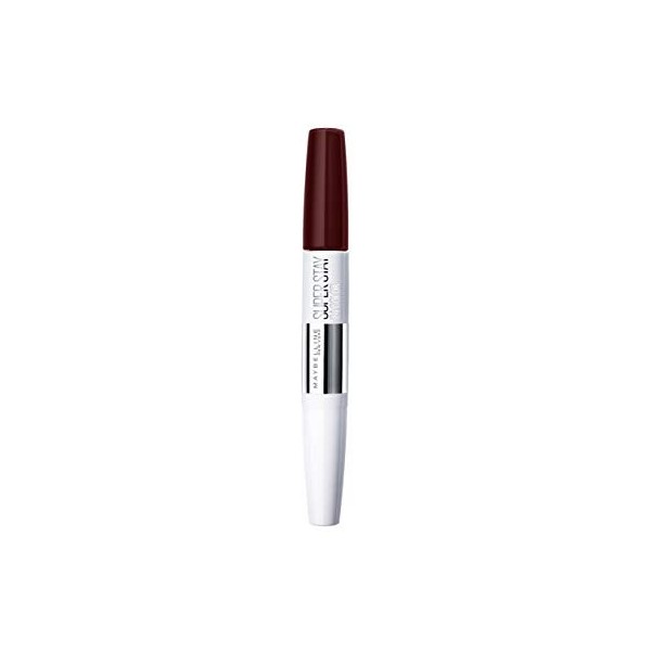 MAYBELLINE New York Superstay 24H Rouge à Lèvres Liquide Couleur Intense Longue Tenue 840 Merlot Muse 1 Unité 5 g Rose