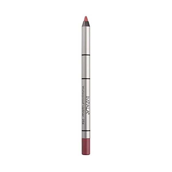 Impala - Rouge à Lèvres Crémeux Waterproof | Couleur 209 Nude Mauve | Crayon à Lèvres Permanent | Rouge à Lèvres Résistant à 