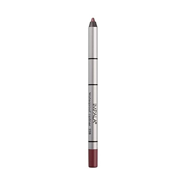 Impala - Rouge à Lèvres Crémeux Waterproof | Couleur 209 Nude Mauve | Crayon à Lèvres Permanent | Rouge à Lèvres Résistant à 