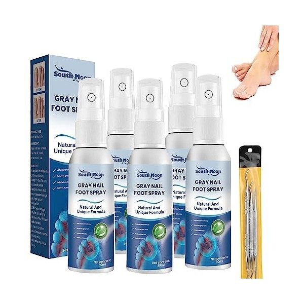 Furzero Spray pour Les Pieds des Champignons des Ongles De Qualité Médicale, Spray pour Les Pieds des Athlètes Furzero, Spray