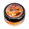 Moon Glow Neon Orange UV Chunky Glitter