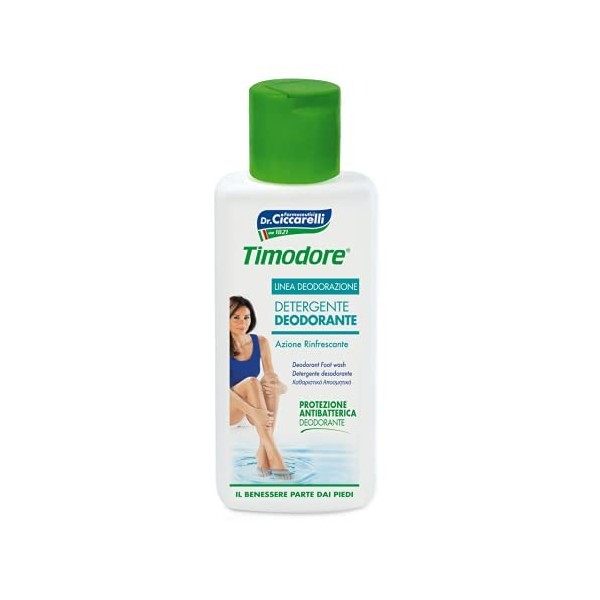 Timodore Nettoyant Déodorant pour Pieds 200 ml