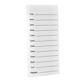 Support Acrylique pour Greffer les Cils, Extension de Cils en Acrylique, Coussin pour Greffer les Cils Palette de Faux Cils A