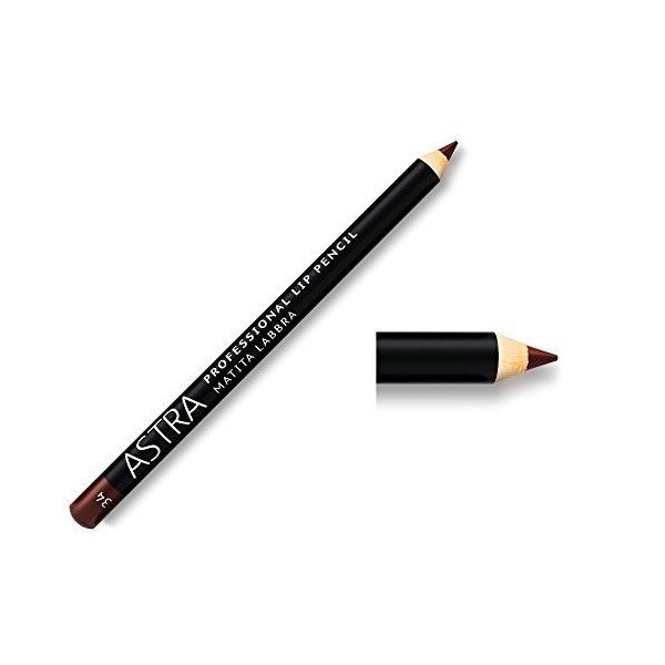 Astra Make-Up Crayon à lèvres professionnel 34 - Marron Glasé