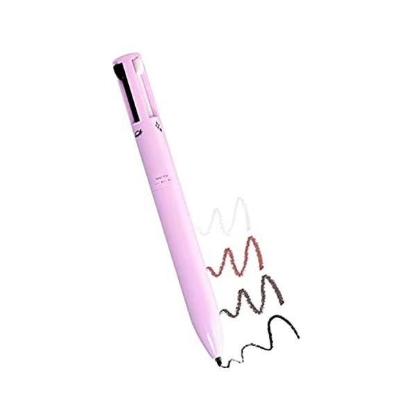 Maquillage 4 En 1,Stylo Crayon Maquillage 4 Couleurs,Multi-fonction Maquillage Beauté Stylo Pour Eyeliner Brow Lip Liner Surl