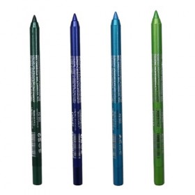 4pcs eyeliner crayon 4 couleurs épreuve deye-eye-liner pailleté durable 8,5 g de maquillage imperméable crayon à paupières e