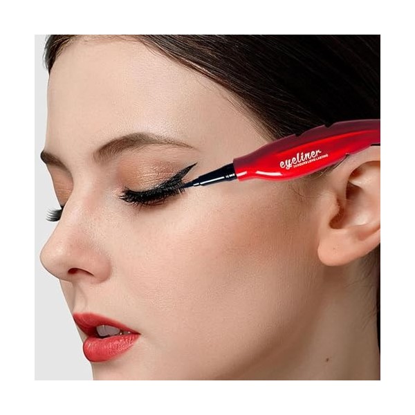 Eye-liner liquide | Eyeliner plume super fin anti-taches,Crayon liquide beauté maquillage des yeux stylo Ultra fin précis Coo