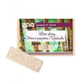 ZAO - Ombre à Paupières Ultra Shiny - 270 Champagne - RECHARGE