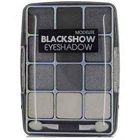 Palette ombre à paupières, 12 couleurs grises