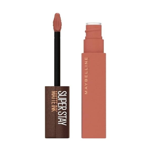 Maybelline Superstay Matte Ink Pintalabios Líquido Mate Tono 260 Hazelnut Hypnotizer Color Nude/Avellana