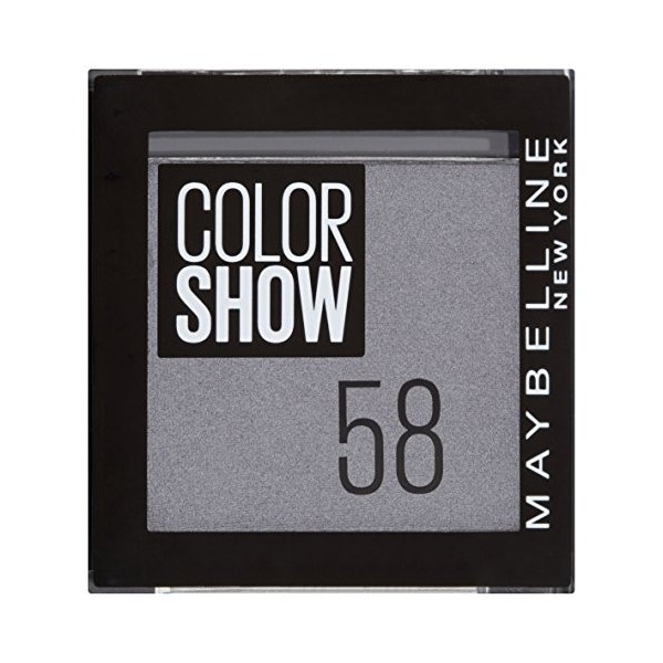 GEMEY MAYBELLINE Colorshow Fard à Paupières 58 Glizzy Grey