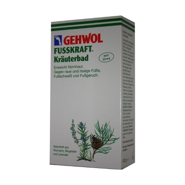 Force de pieds aux herbes Gehwol, 400g, Pédicure