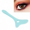 Eyeliner Stencils Wing Tips, Silicone Eyeliner Aid Silicone Eyeliner Winged Aid Tool Réutilisable Eyeliner Stencils Aid Tool 