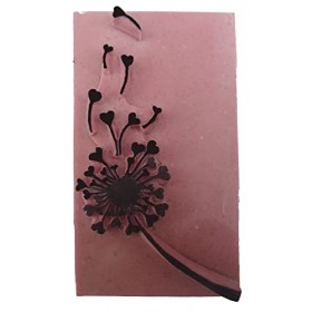 Pierre Tatouage Temporaire Ephémère Magic Tattoo- PISSENLIT 10 CM X 5,5 CM Pierre à tatouer seule sans lencreur L ou XL et