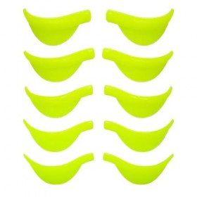 Pads Rehaussement de Cils en Silicone, 10 Pièces Coussin de Rehaussement Cils, Réutilisables Coussinets de Protection de Cils