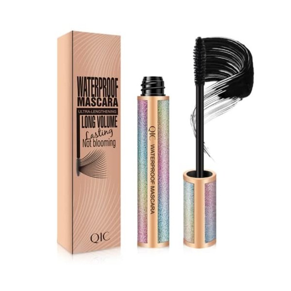 4D Soie Noir Fiber Cils Mascara Ciel Étoilé Étanche Long Curling Maquillage Extension De Cils Épais Allonger Cosmétiques