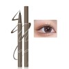 Erinde Brown Liquid Eyeliner – High Precision, Liquid Braun Ink Eyeliner Pen Professional Waterproof Eyeliner Pen Longue duré