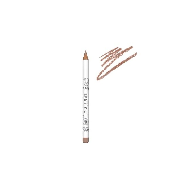 lavera Eyebrow Pencil - Blonde 02 - Sourcils - Cosmétiques naturels - végan - sans silicones - Lhuile jojoba bio & Beurre de