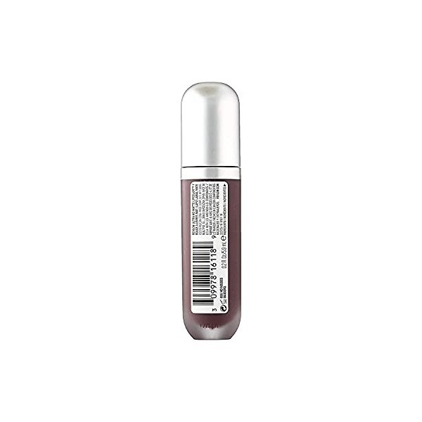 Revlon Ultra HD Mat Lipcolor, Rouge à lèvres Liquide Mat Velouté Léger, tons Violet foncé, Infatuation 675 , 6 ml