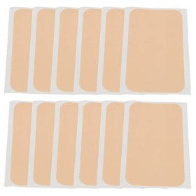 Feuilles de Cicatrice, 12 Autocollants Imperméables et Respirants pour Couverture de Cicatrice, Bandes de Cicatrice Douces et