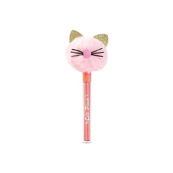 Lot De Maquillage Complet à lèvres polarisé en peluche, couleur perle, tête de chat, hydratant, 2.5ml Taille Maquillage Profe