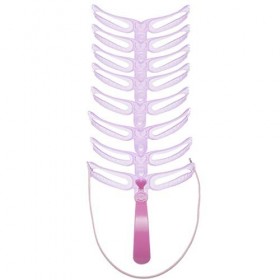 XiaoXIN Kit de gabarit pour femmes Modèle de mise en forme de gabarit pour les sourcils