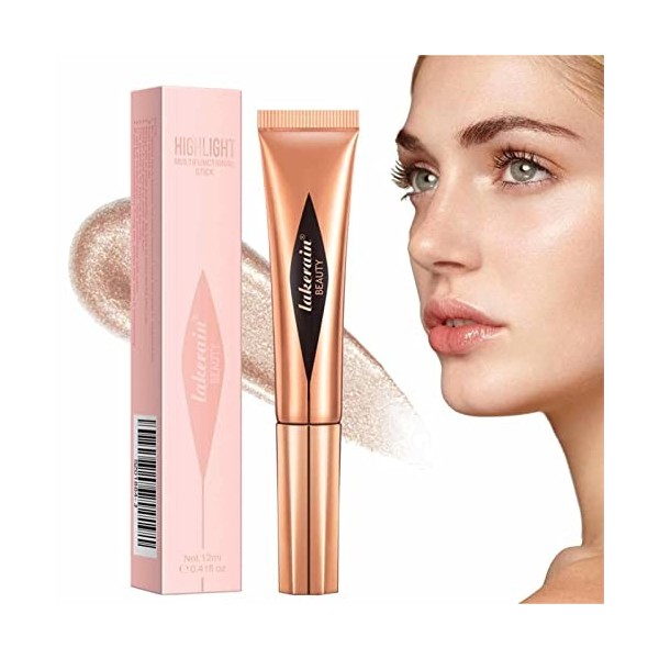 3 En 1 Contouring Stick Creme Bâton Maquillage Crème Pour Joues LiquiVisage Fard À Joue Highlighter Crémeux Beauté Naturelle 