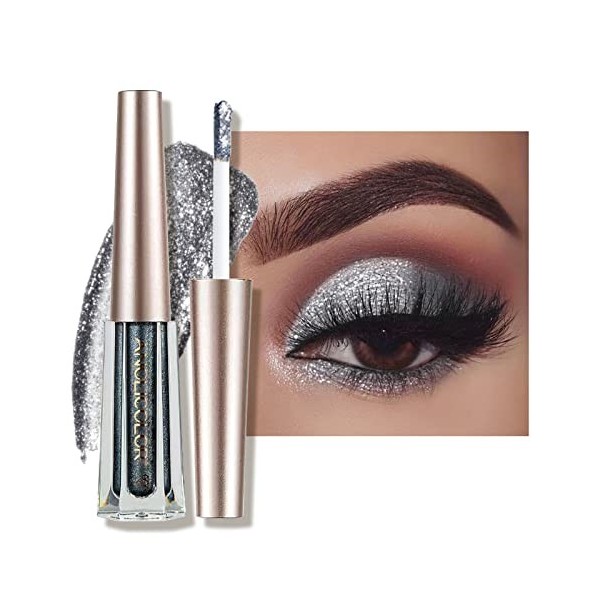 Anglicolor Liquide Fard à Paupières Paillettes Diamant Fards à Paupières Liquide Longue Durée étincelant Liquid Eyeshadow 05