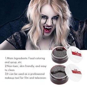 Faux Sang, Coagulum Gel De Sang Cicatrisant Vampires Halloween Sorcières Liquide Effet Spécial Flacon Vampire Théâtre Horreur