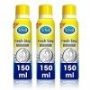 Scholl Lot de 3 désodorisants pour pieds Fresh Step Antitranspirant