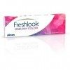 Freshlook One-Day One-Day Contact Lenses, Couleur Green, 10 Unités, Rayon Bc 8.6 Mm, D 13.8 Mm, 0.00 Diopt, sans correction