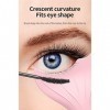 Gabarit pour les yeux, pochoir pour les yeux en silicone détachable pour le maquillage quotidien