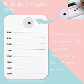 Palette dextension de cils portable, Support de cils avec avec dragonne réglable, Support de plateau dextension de cils, Ac