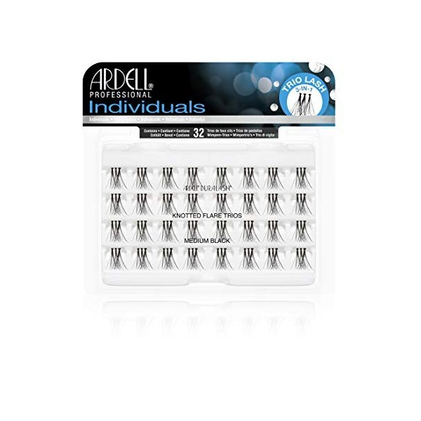 ARDELL Individual Trios Medium Black Faux-cils