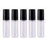 Leeadwaey Lot de 5 tubes vides pour gloss à lèvres - 2 ml - Noir transparent - No 7