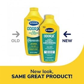 Dr. Scholls Odor-x Poudre absorbante pour les pieds