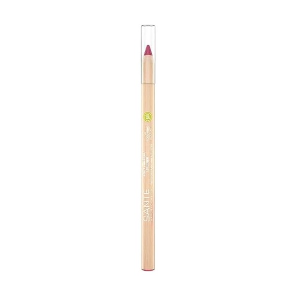 Sante Naturkosmetik Soft Mineral 02 Summer Berry Crayon contour des lèvres Texture veloutée 1,14 g