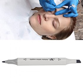 Marqueur de Peau de Tatouage, Stylo de Marquage Professionnel de Tatouage de Lèvre Deye-liner de Sourcil à Double extrémité