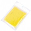 100pcs / Cils Micro Applicateurs Brosses En Retrait De Brosse Micro De Cylolat Pour Outils Dextension De Cils