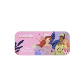 Lip Smacker Disney Princess Nail Polish Tin Set, Coffret Cadeau de Vernis pour Enfants Comprenant 3 Couleurs de Vernis à Ongl